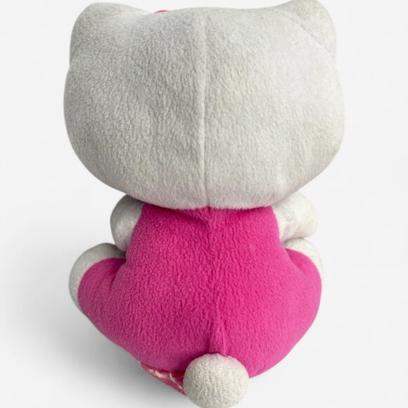 Plush Hello Kitty 2011 Sanrio 9" Pink Stuffed Toy Doll - Picture 3 of 9